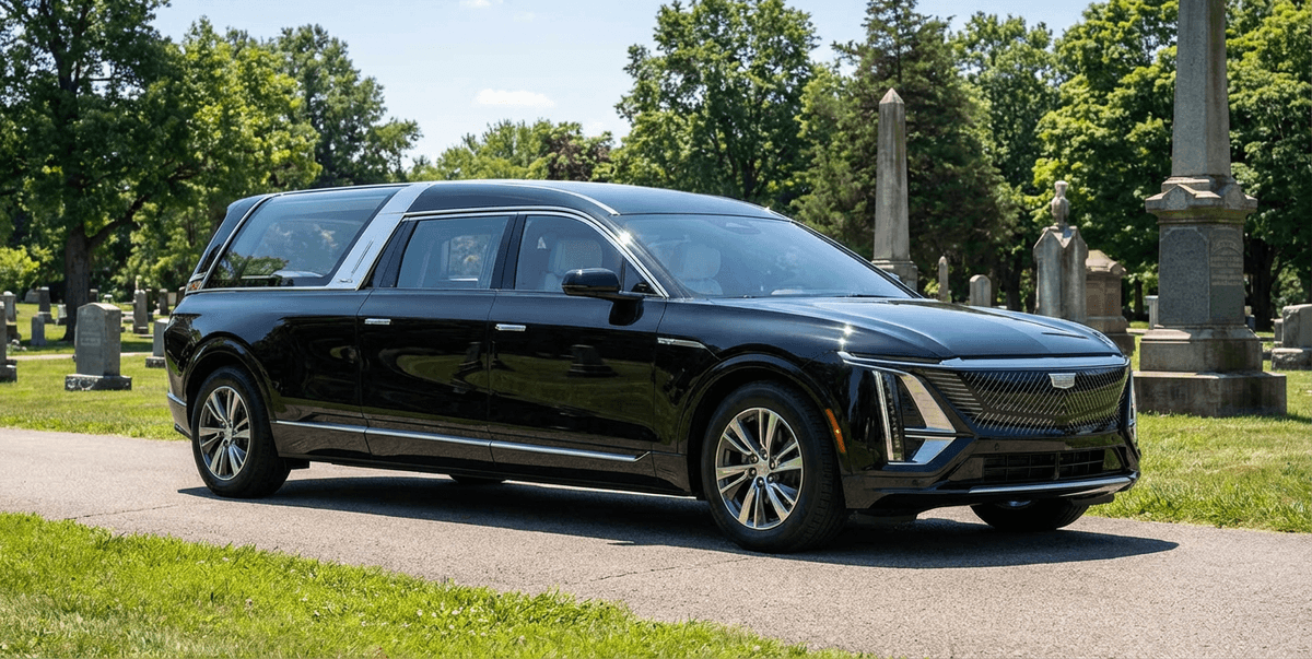 The Cadillac Lyriq Hearse Is Ready to Provide Your Last Car Ride