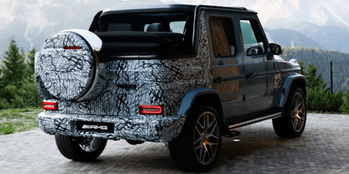 Mercedes-AMG G Convertible Puts its Top Down