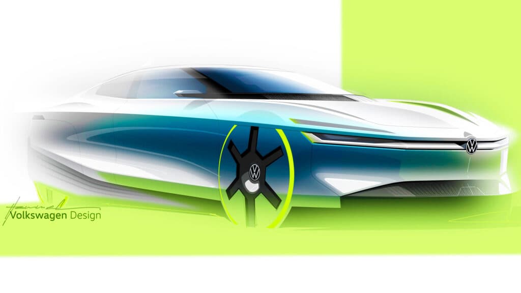 Volkswagen 電動概念車 Mission Efficiency 續航近 1450 公里