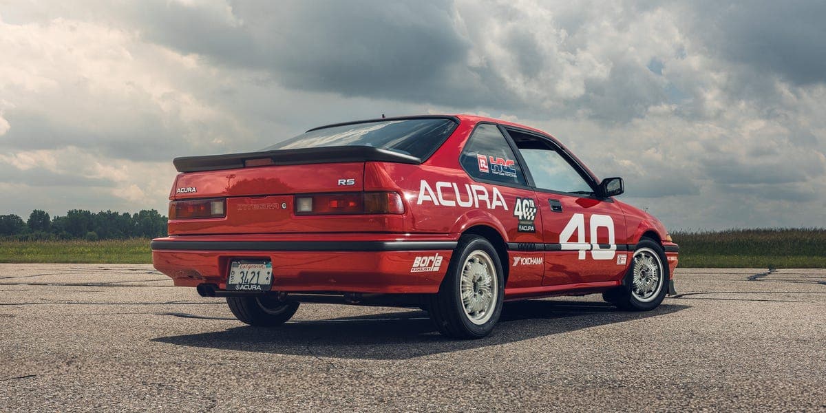 Acura 性能傳承：從 1987 Integra 賽車到 2021 NSX 573 匹馬力解析