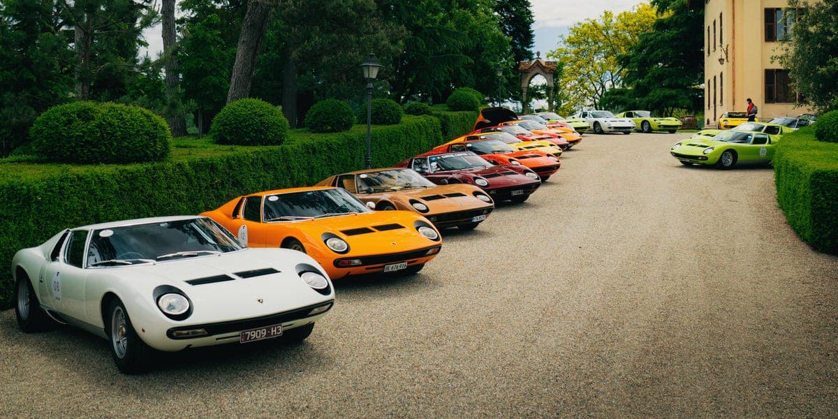 藍寶堅尼 Miura 60週年慶典，2026圓石灘車展逾40輛預計創紀錄