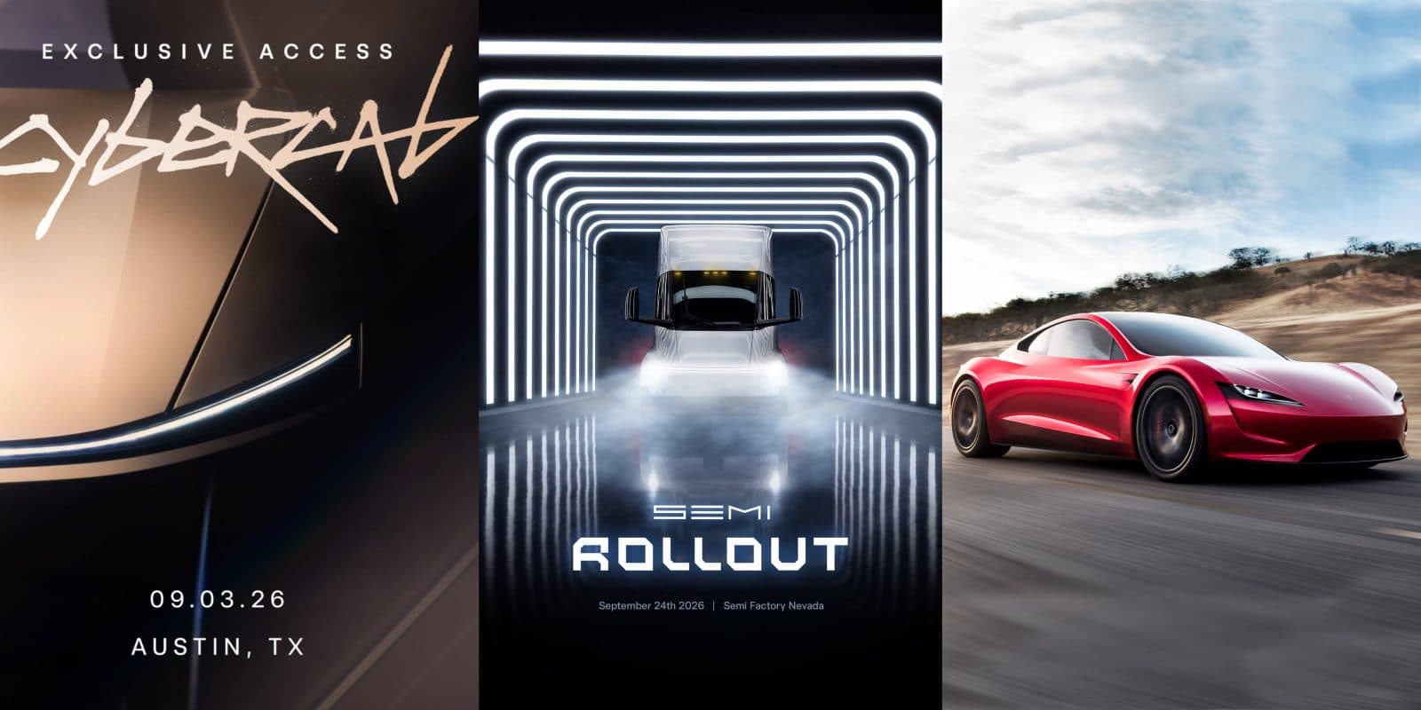 In Sept, Tesla will re-launch 3 products it launched a decade ago, for a stock pump