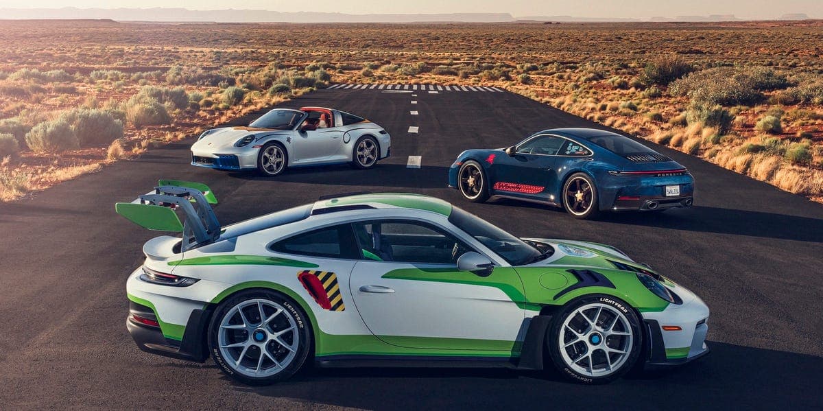 Three Porsche 911 One-Offs Embody Iconic 'Toy Story' Characters