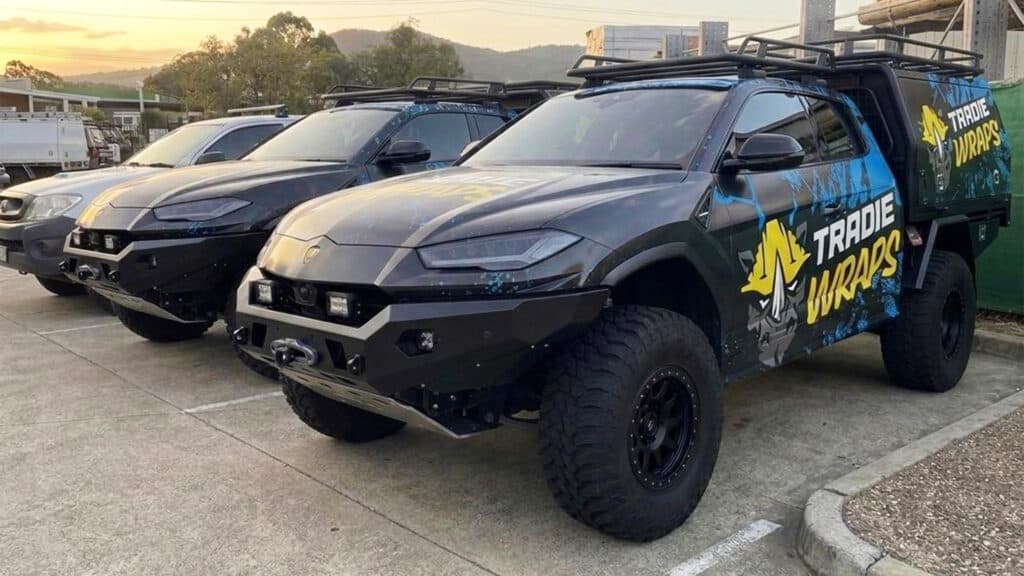 No Lambos Were Harmed In Making Those Work Vehicles