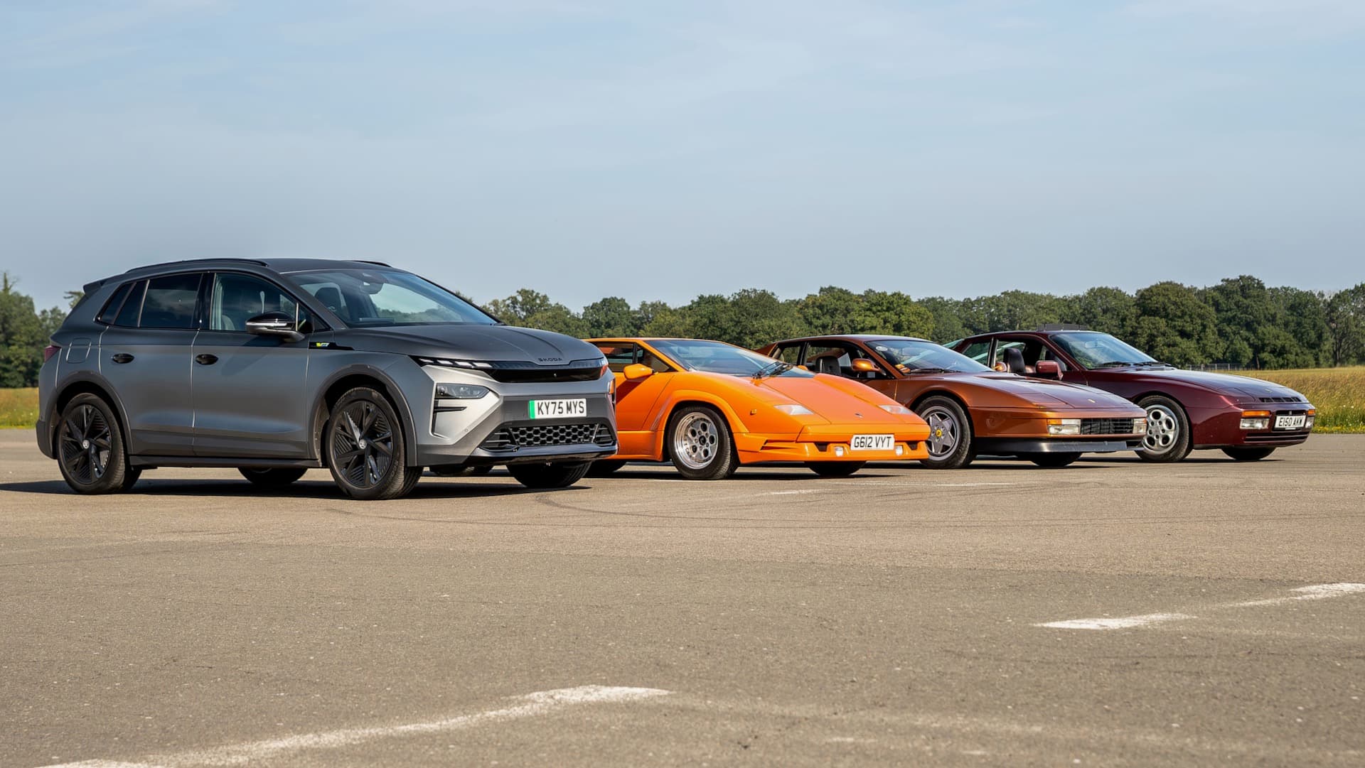 Your Memory Betrays You: Watch These 1980s Supercars Lose a Drag Race to a Boring Crossover