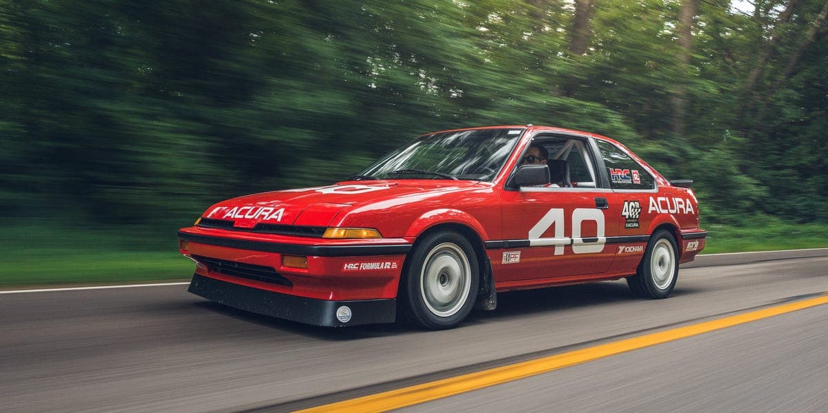 Acura's Integra 40 Racer Is a Celebration of Japanese-American Motorsport History